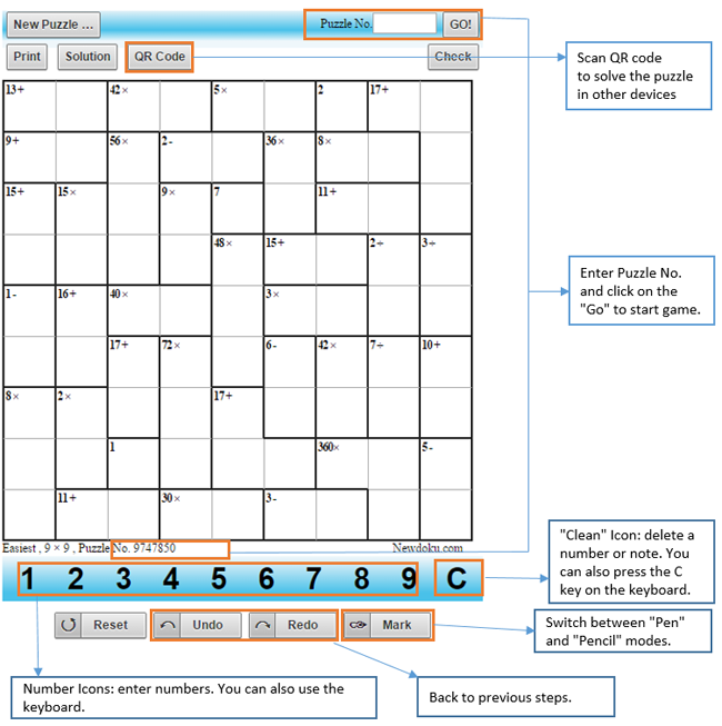 How to Play newdoku